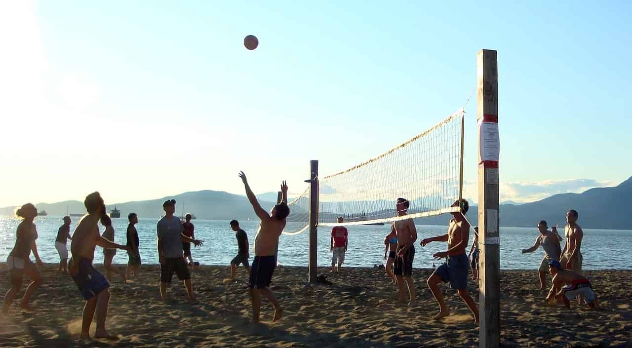 beach volleyball
