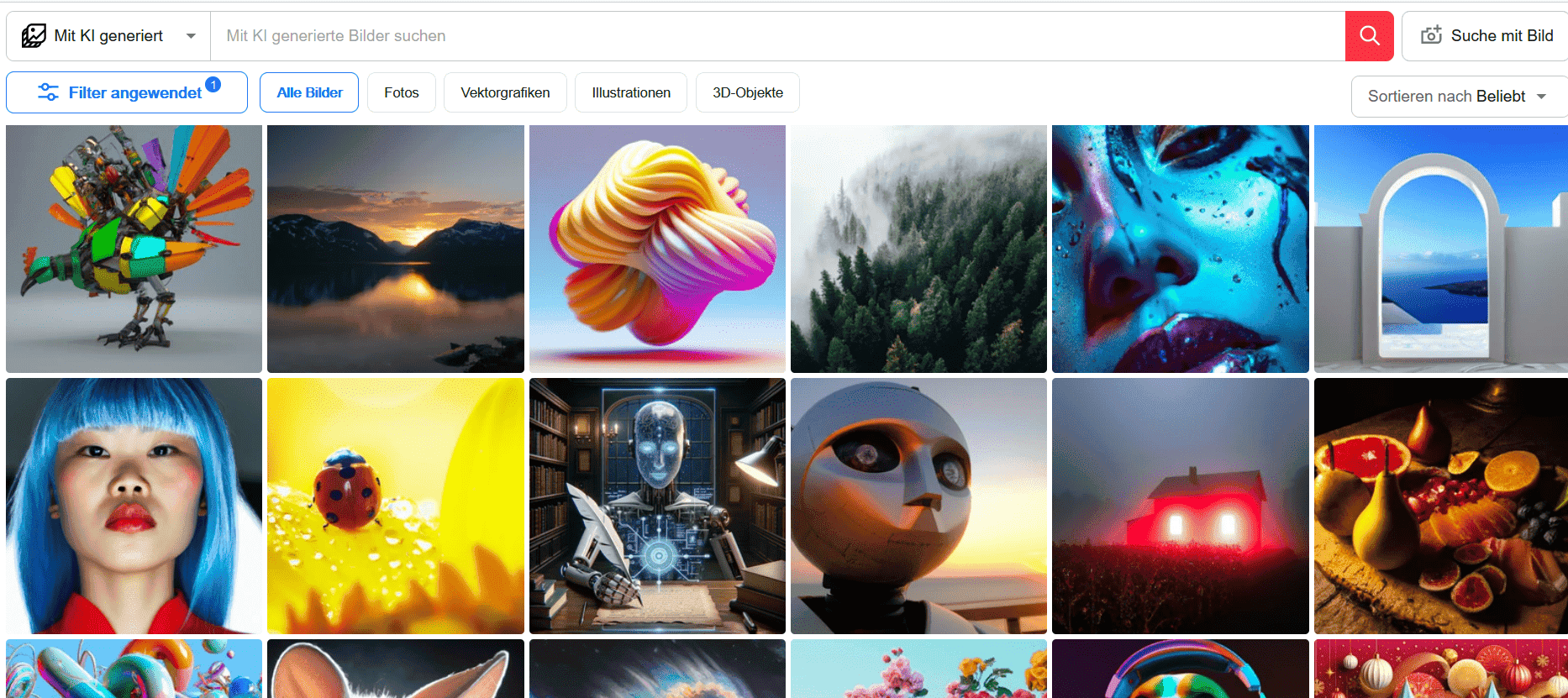 Make Money Online with AI Art Stockimages
